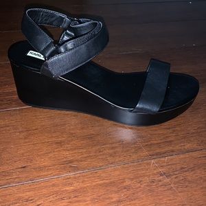Black sandals